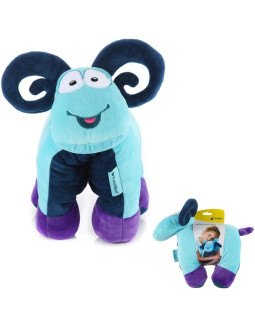 Travel blue poduszka podróżna dziecęca baranek sammy