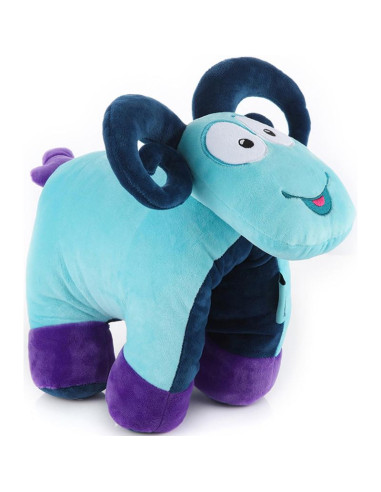 Travel blue poduszka podróżna dziecęca baranek sammy
