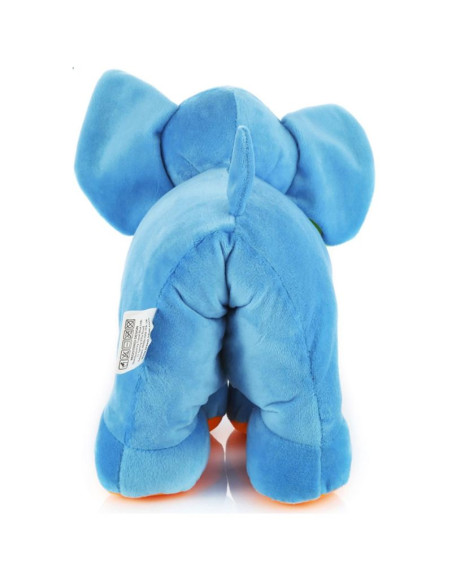 Travel blue poduszka podróżna dziecęca slonik trunky