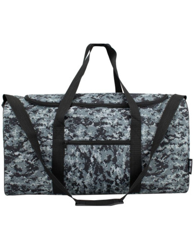 Torba fitness/podróżna a3032 czarne moro semi line
