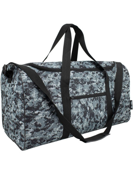 Torba fitness/podróżna a3032 czarne moro semi line
