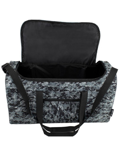 Torba fitness/podróżna a3032 czarne moro semi line