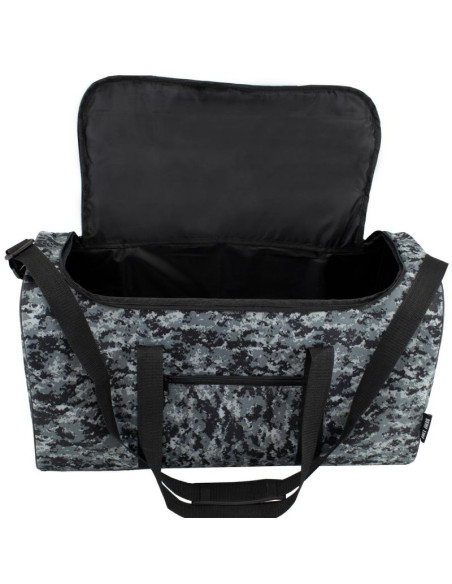 Torba fitness/podróżna a3032 czarne moro semi line