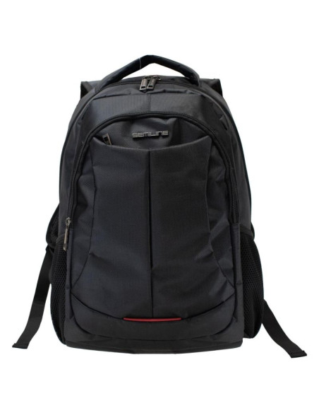 Plecak laptopowy czarny semi line