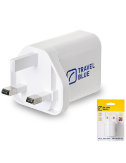 Travel blue ładowarka sieciowa 2 usb uk