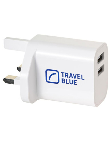Travel blue ładowarka sieciowa 2 usb uk