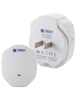 Travel blue ładowarka sieciowa 2 usb - usa