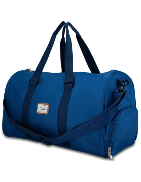 Torba sportowa/fitness a3031 niebieska semi line