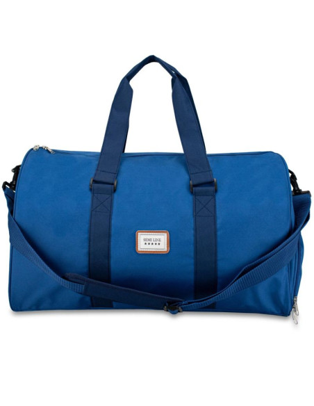 Torba sportowa/fitness a3031 niebieska semi line