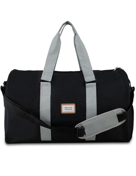 Torba sportowa/fitness a3031 czarna semi line