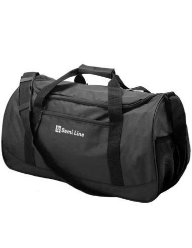 Torba sportowa a3043 czarna semi line