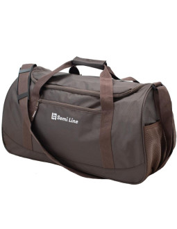 Torba sportowa a3043 brązowa semi line