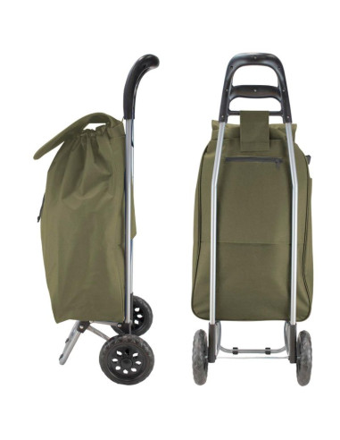 Wózek zakupowy khaki semi line