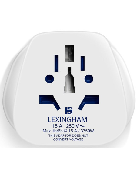 Lexingham przejściówka adapter uniwersalna świat-  eu shucko 2szt