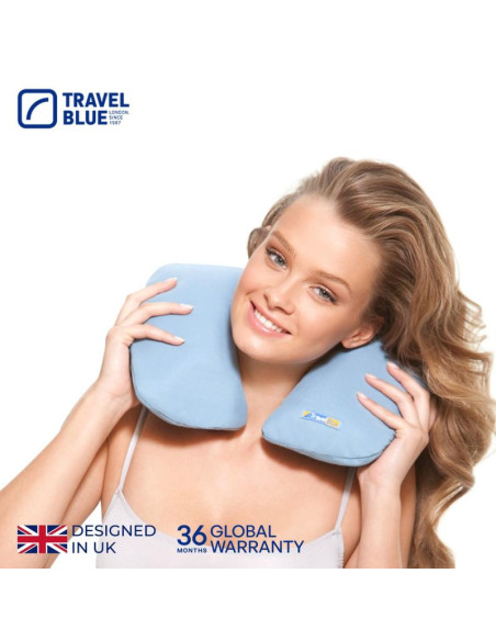 Travel blue poduszka na szyje  nadmuchiwana ultimate