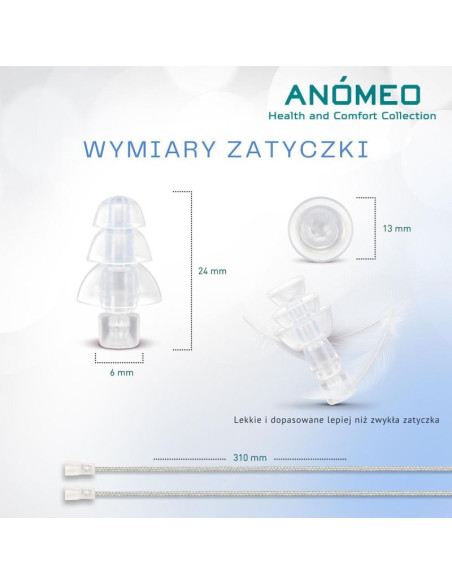 Zatyczki do uszu anomeo - rsen