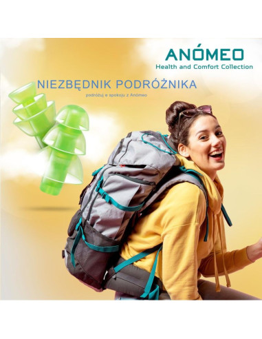 Zatyczki do uszu anomeo - podróż
