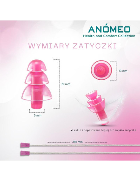Zatyczki do uszu anomeo - muzyka