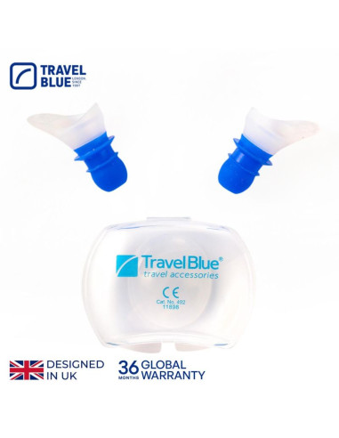 Travel blue zatyczki lotnicze do uszu redukcja cisnienia