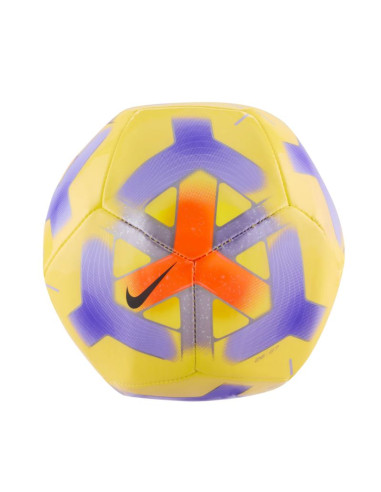 Piłka nożna nike skills mini źółto-fioletowa iq0648 710