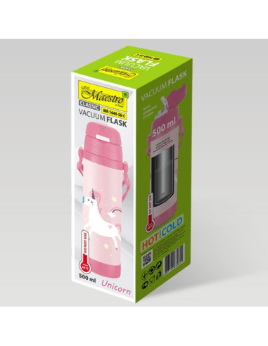 Kubek termiczny dla dzieci 500 ml "unicorn" maestro