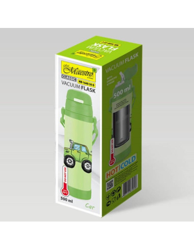 Kubek termiczny dla dzieci 500 ml "car" maestro