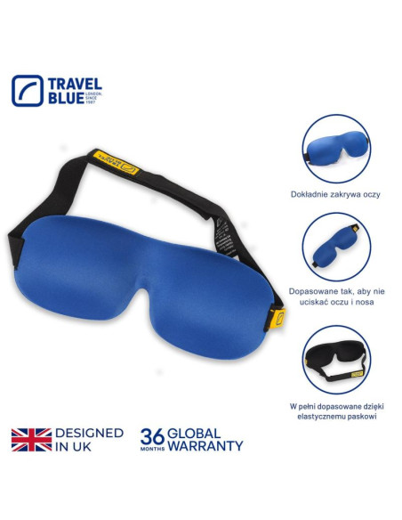 Travel blue maska na oczy ultimate