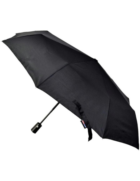 Parasol krótki automatyczny czarny semi line