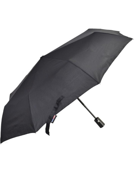 Parasol krótki automatyczny czarny semi line