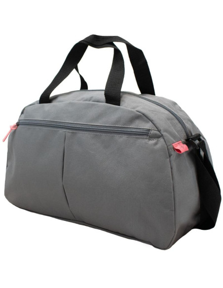 Torba sportowa a3050 szaro-czarna semi line