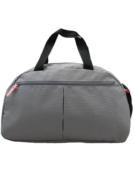 Torba sportowa a3050 szaro-czarna semi line