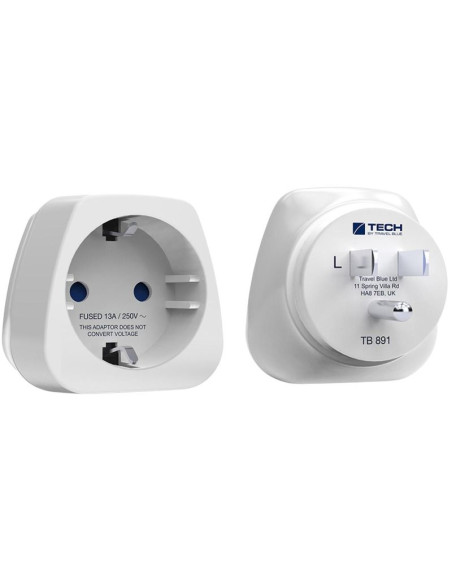 Travel blue przejściówka adapter shucko -  usa