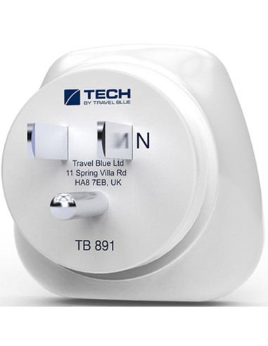 Travel blue przejściówka adapter shucko -  usa