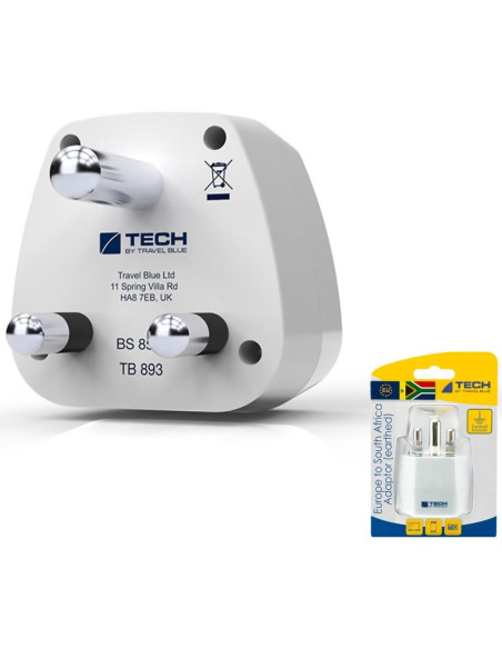 Travel blue przejściówka adapter shucko -  rpa