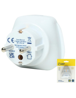 Travel blue przejściówka adapter uniwersalna świat -  shucko
