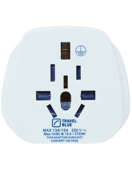 Travel blue przejściówka adapter uniwersalna świat -  shucko