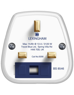 Lexingham przejściówka adapter shucko -  uk 2