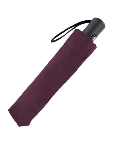 Parasol krótki automatyczny burgundowy semi line