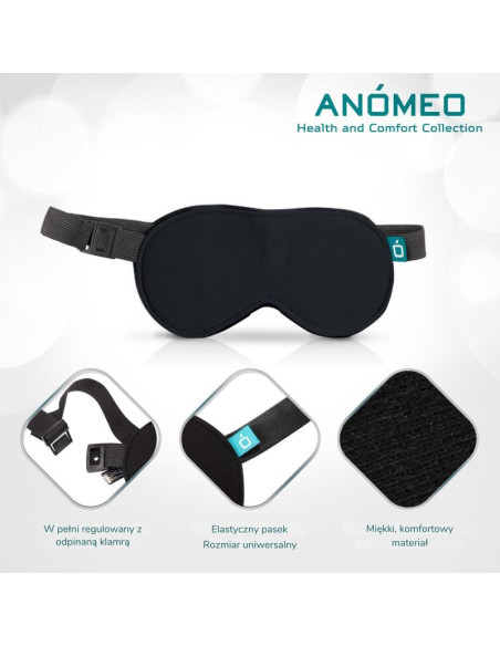 Maska na oczy luxury anomeo