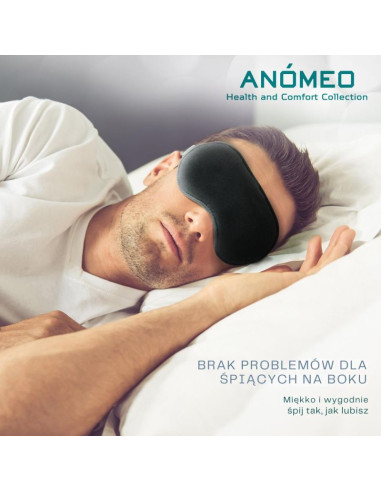Maska na oczy luxury anomeo
