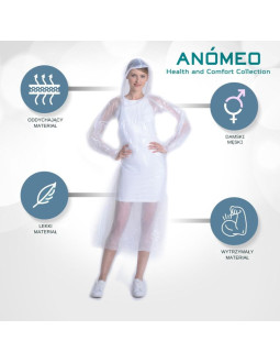 Poncho przeciwdeszczowe mocne anomeo 2