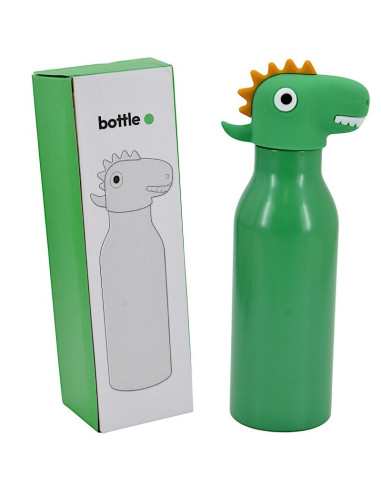 Butelka termiczna 450ml dinozaur stamina