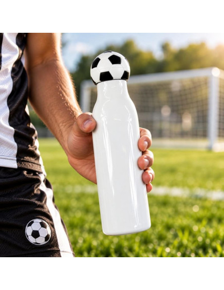 Butelka termiczna 550ml piłka nożna stamina