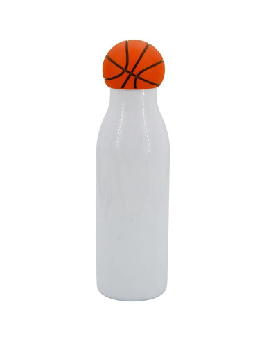 Butelka termiczna 550ml piłka koszykowa stamina