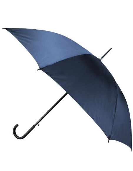Parasol długi półautomatyczny z zawijaną rączką granatowy semi line
