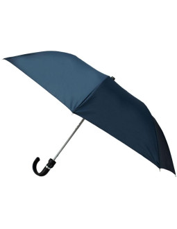 Parasol krótki półautomatyczny z zawijaną rączką granatowy semi line 2