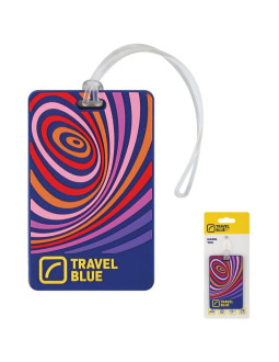 Travel blue identyfikator bagażowy fale