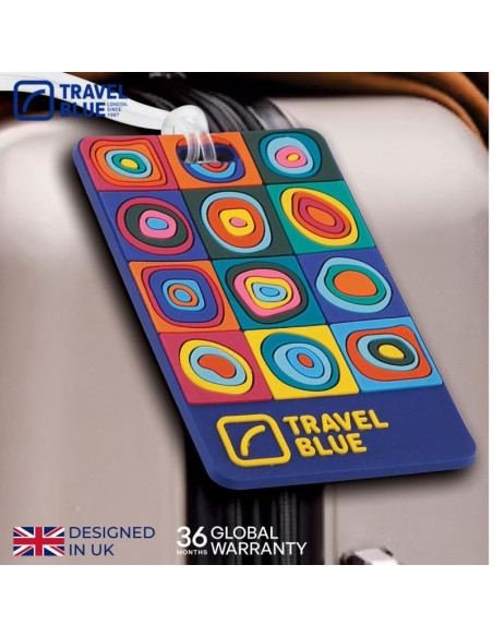 Travel blue identyfikator bagażowy koła