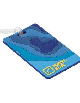 Travel blue identyfikator bagażowy mapy 2