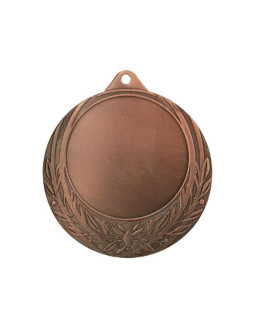 Medal brązowy ogólny z miejscem na emblemat 50 mm - medal stalowy